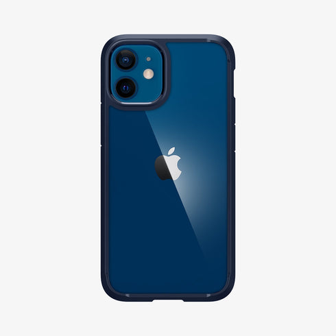 ACS01618 - iPhone 12 Pro Max Case Ultra Hybrid in crystal clear showing the back